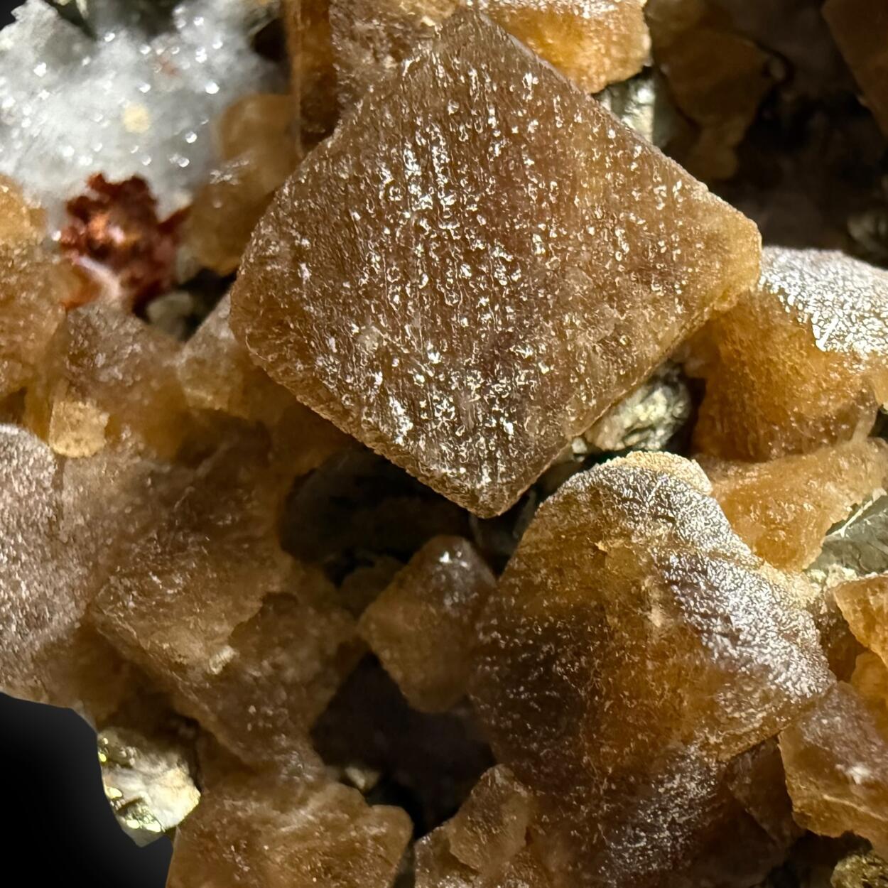 Siderite & Chalcopyrite