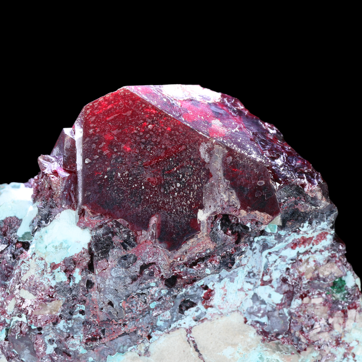 Cuprite & Chrysocolla