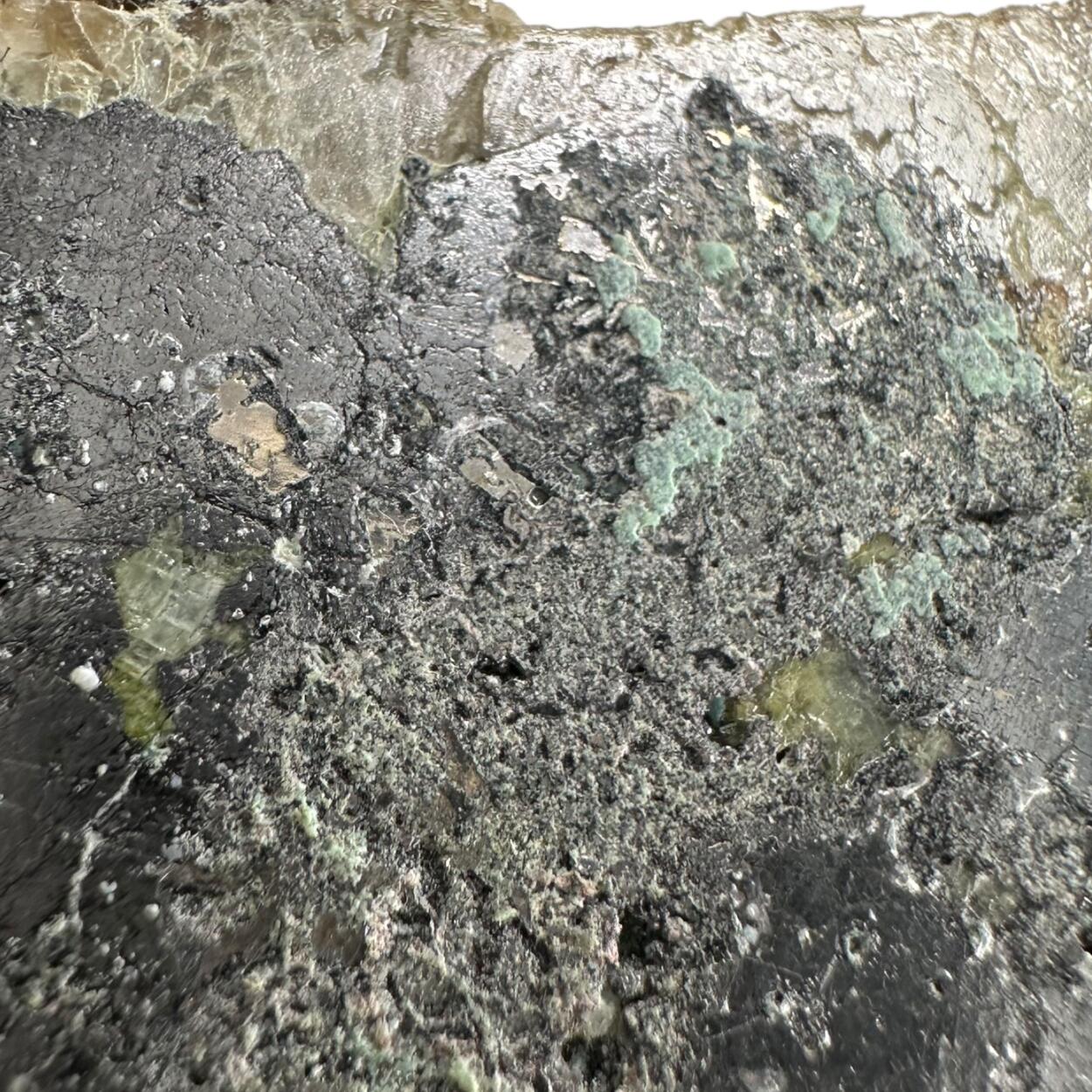 Chloanthite & Native Bismuth