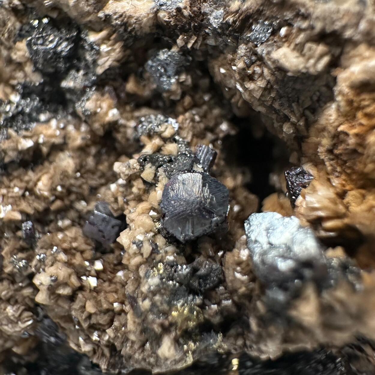 Pyrargyrite With Dolomite