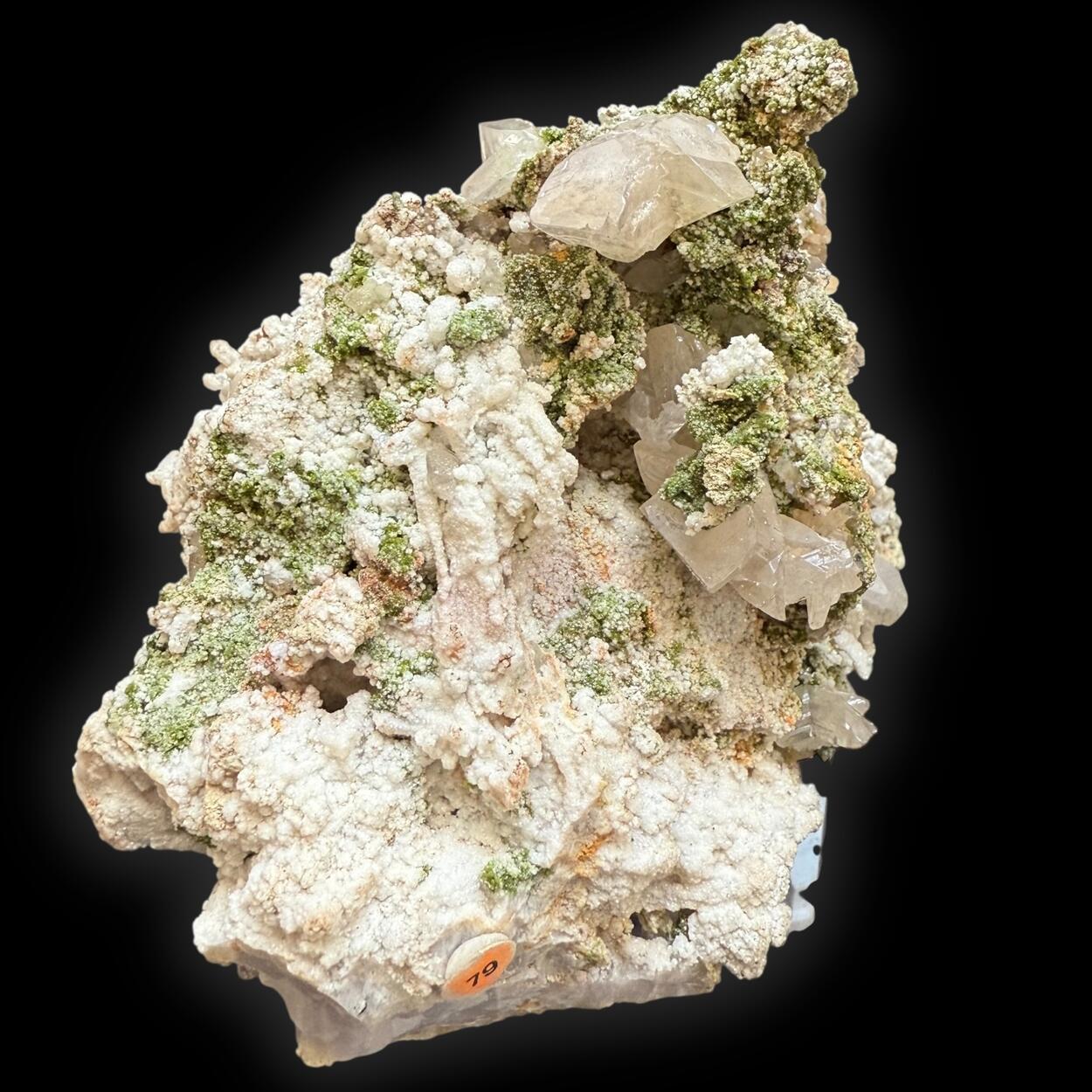 Cerussite With Duftite & Dolomite