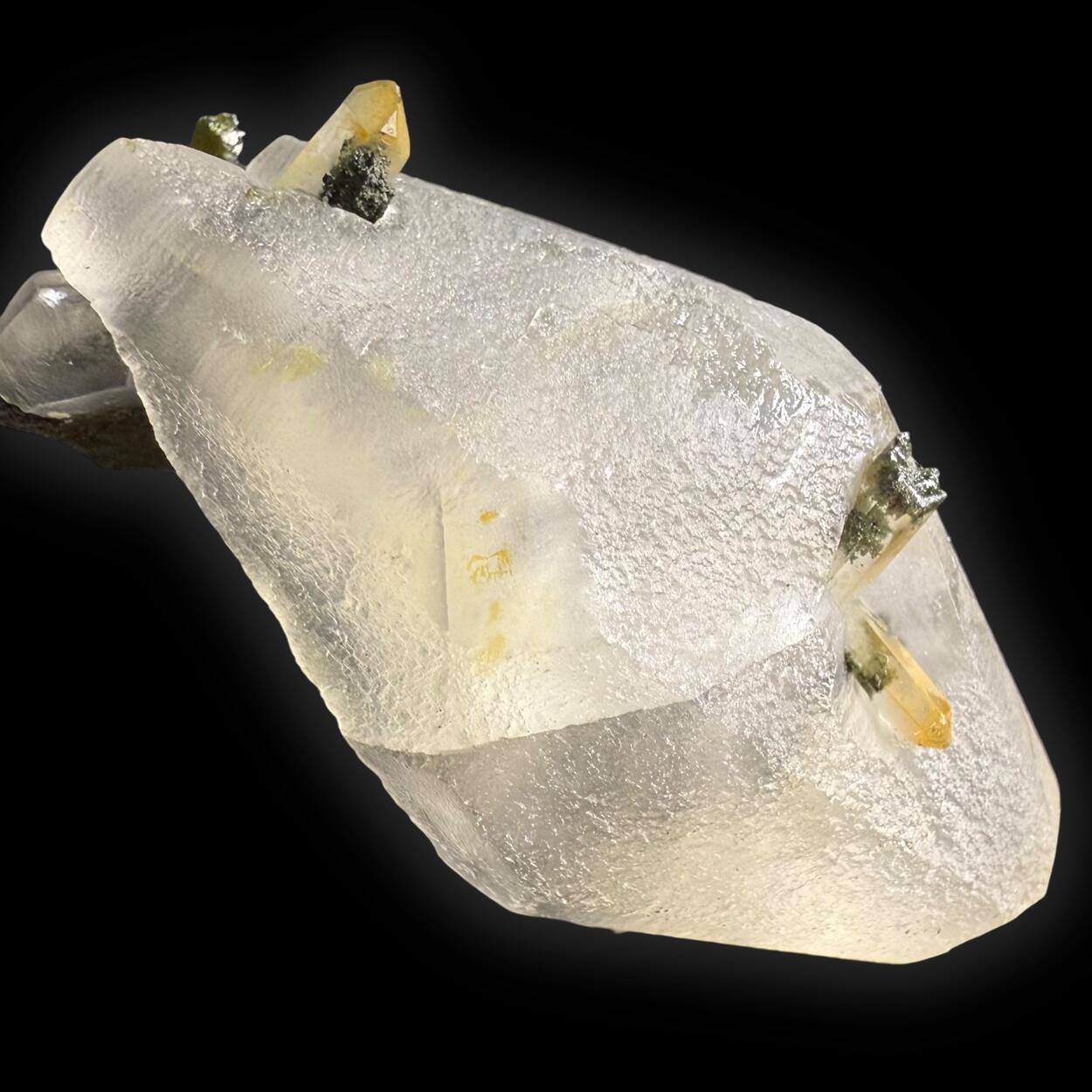 Calcite With Epidote Quartz & Magnetite