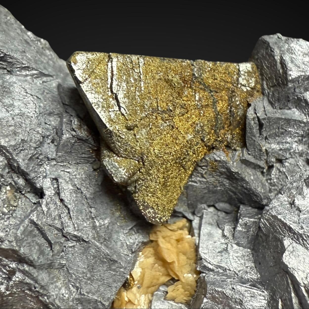 Tetrahedrite With Galena & Siderite