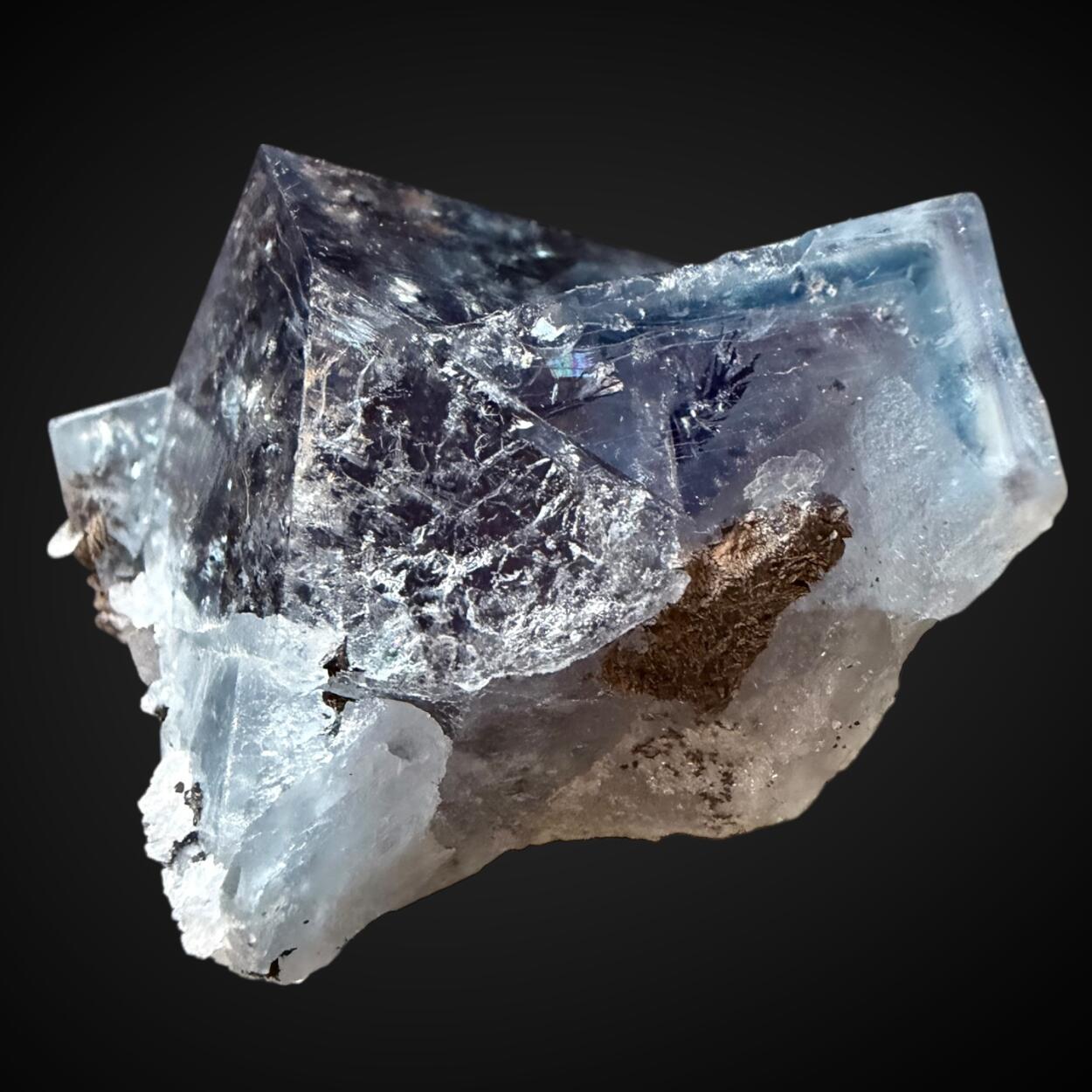 Fluorite With Siderite