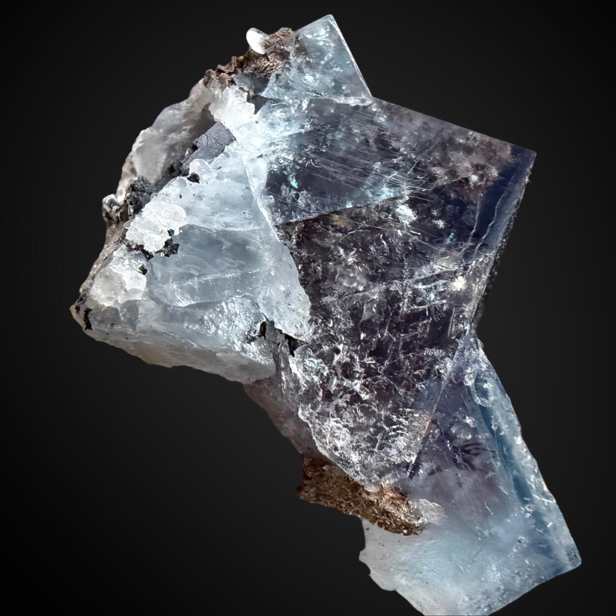 Fluorite With Siderite