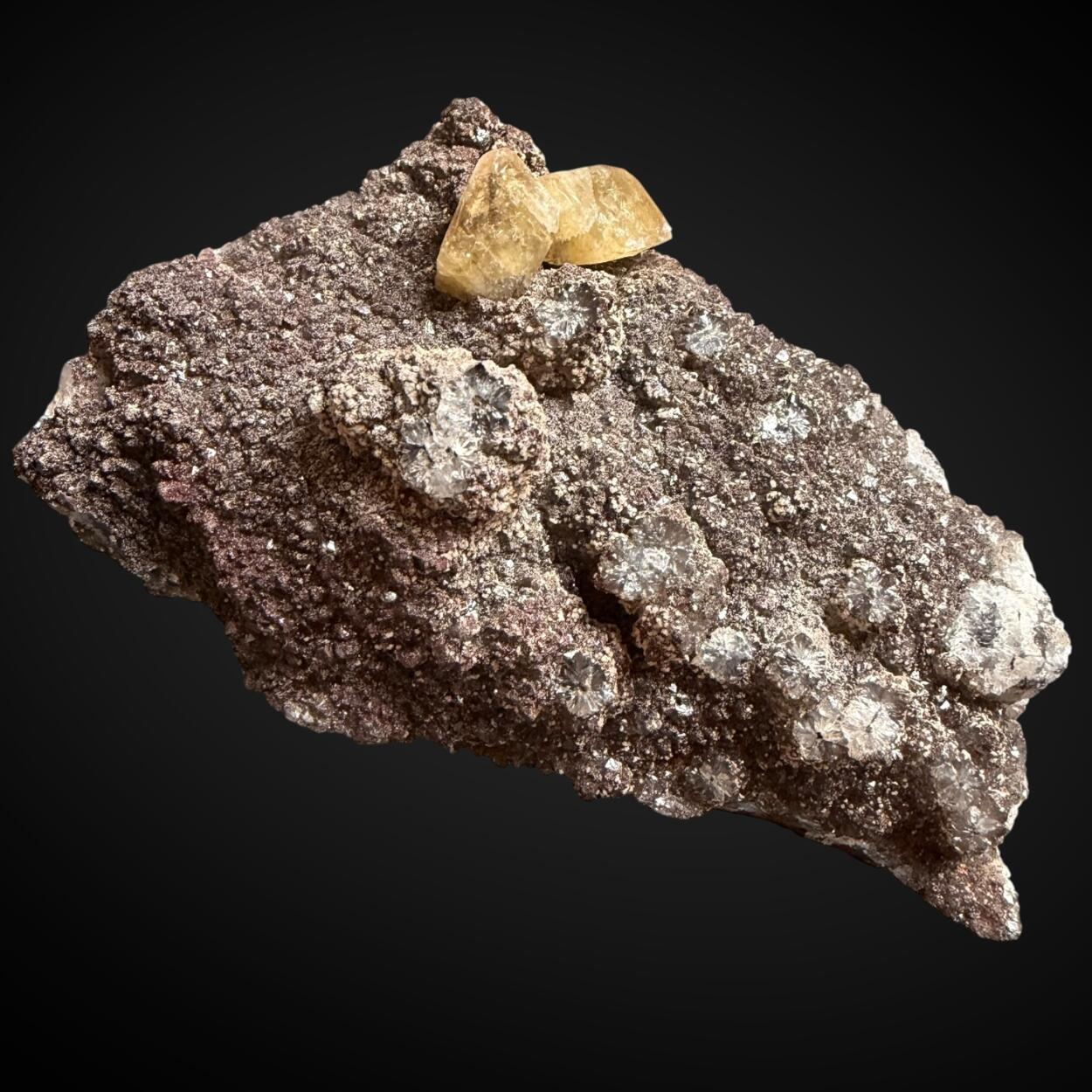 Smithsonite With Quartz & Willemite