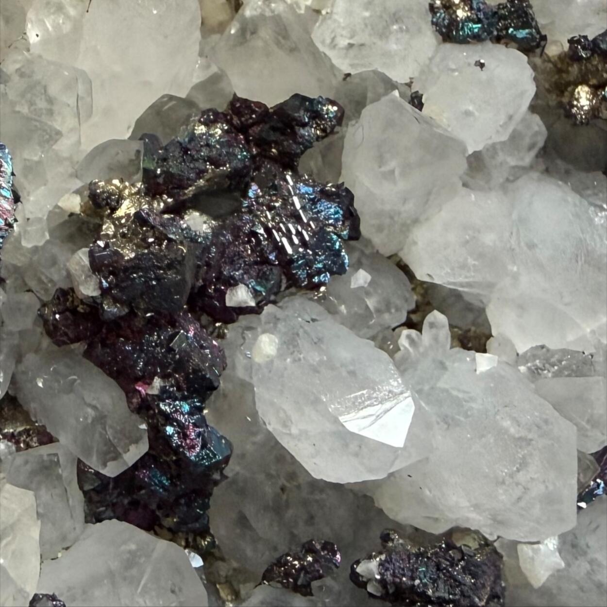 Quartz With Chalcopyrite & Tennantite