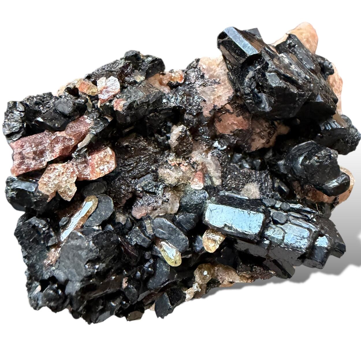 Hedenbergite With Apatite