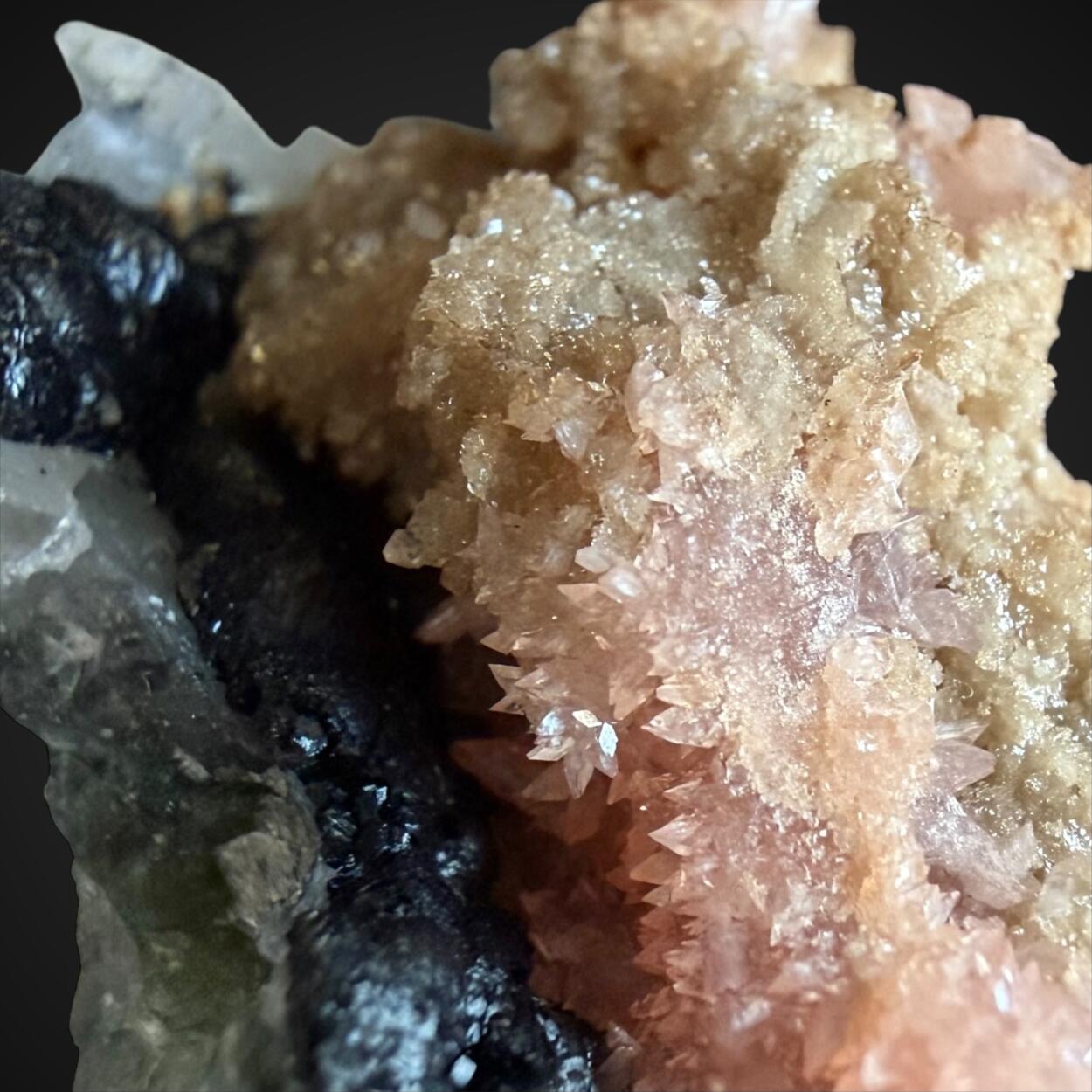 Hureaulite Leucophosphite Rockbridgeite & Eosphorite