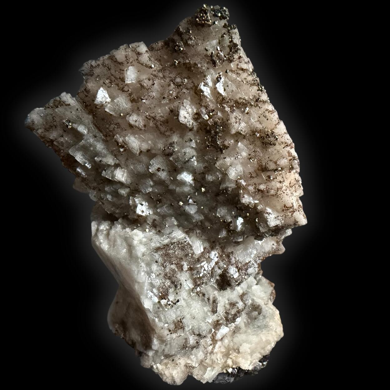 Pyrite On Dolomite