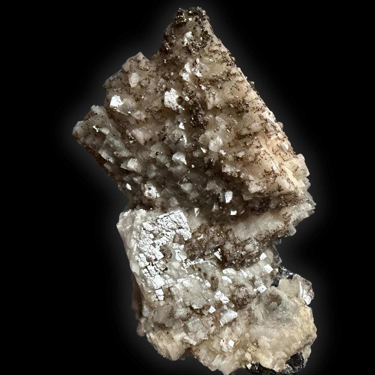 Pyrite On Dolomite