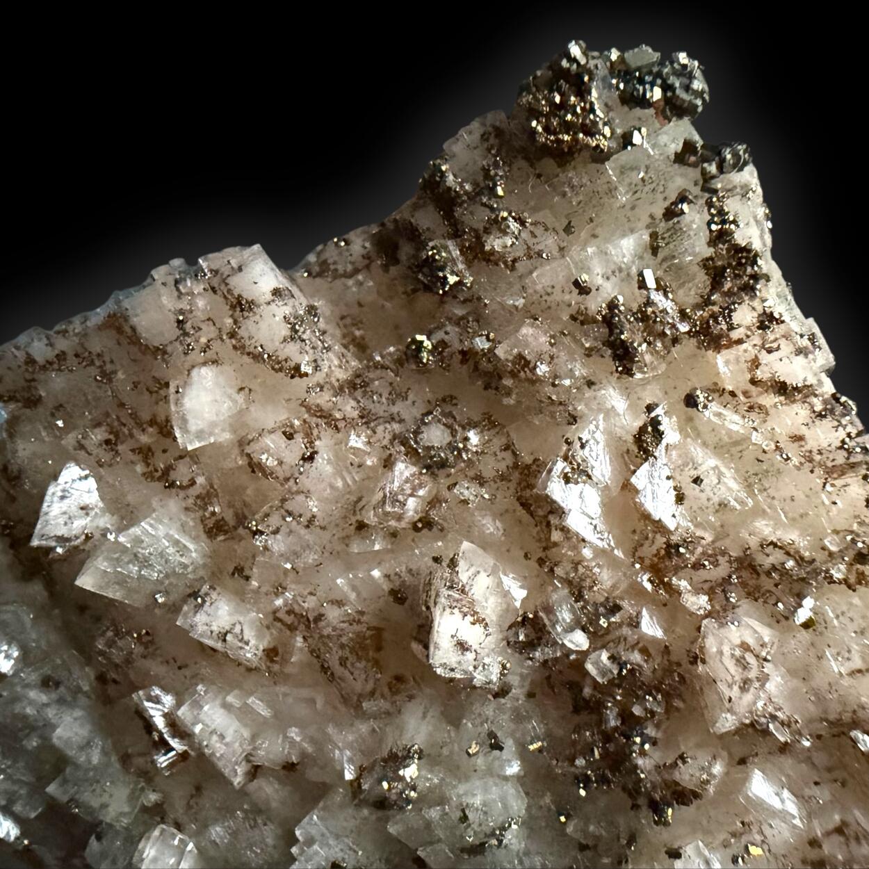 Pyrite On Dolomite