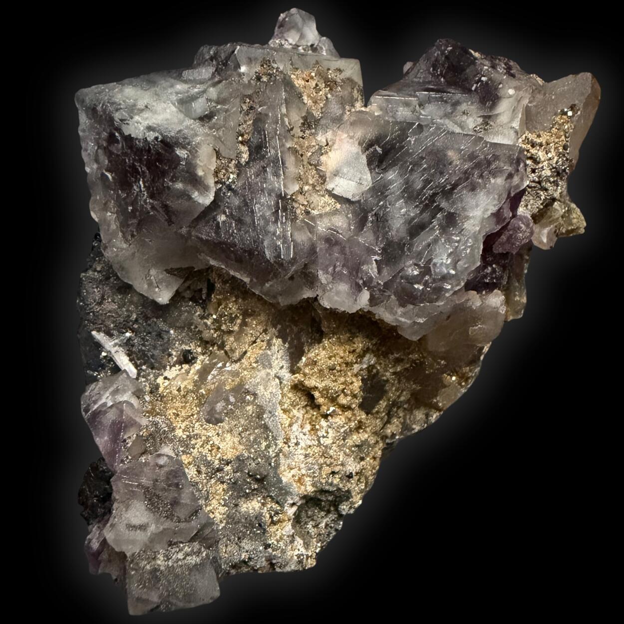 Fluorite & Wolframite