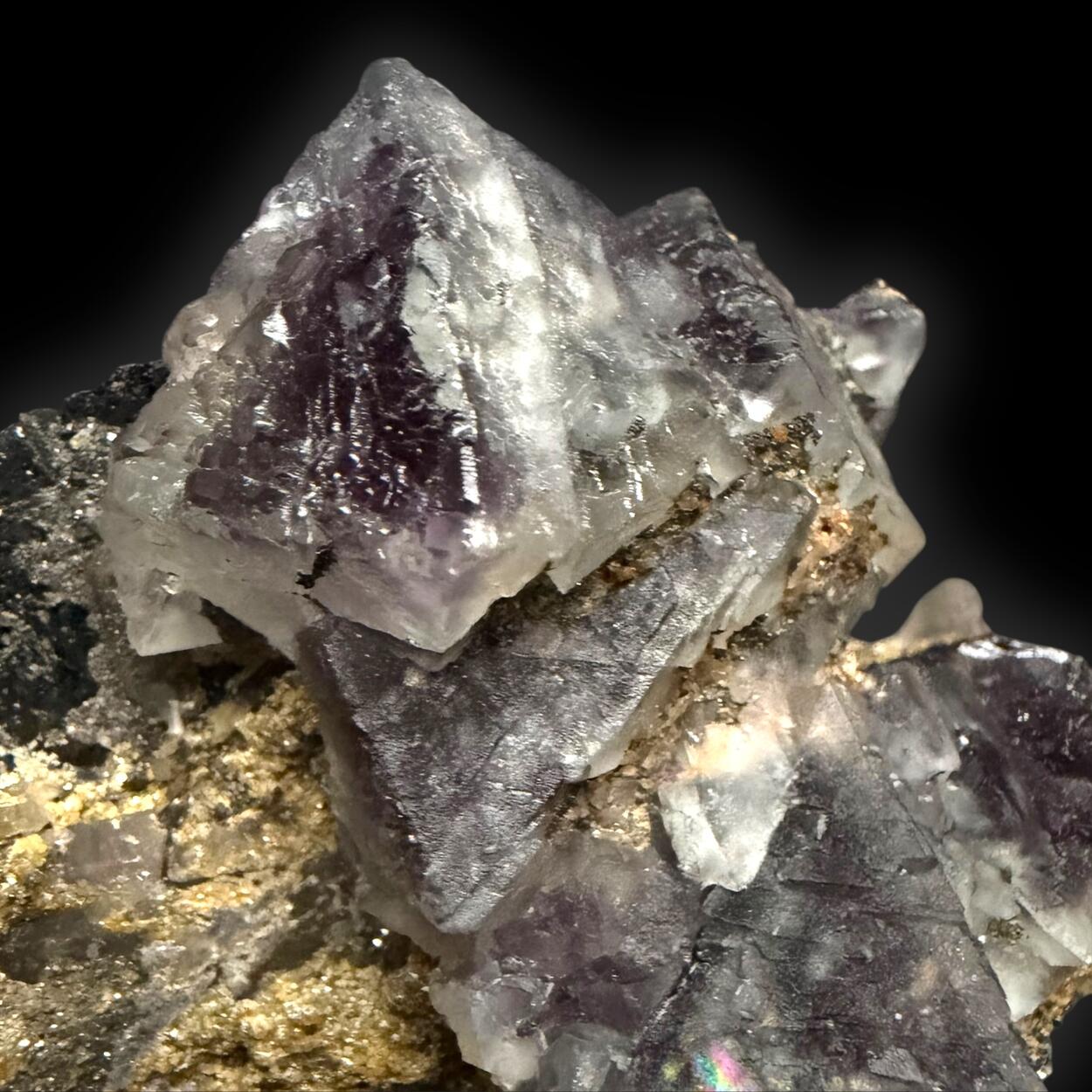 Fluorite & Wolframite