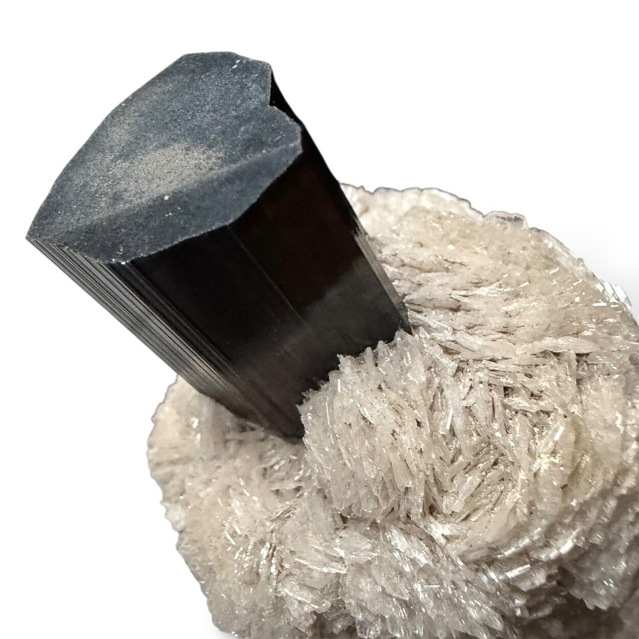 Schorl With Cleavelandite & Topaz