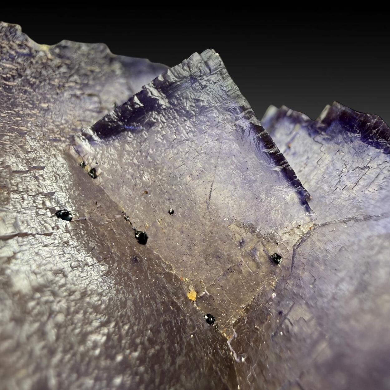 Fluorite On Dolomite
