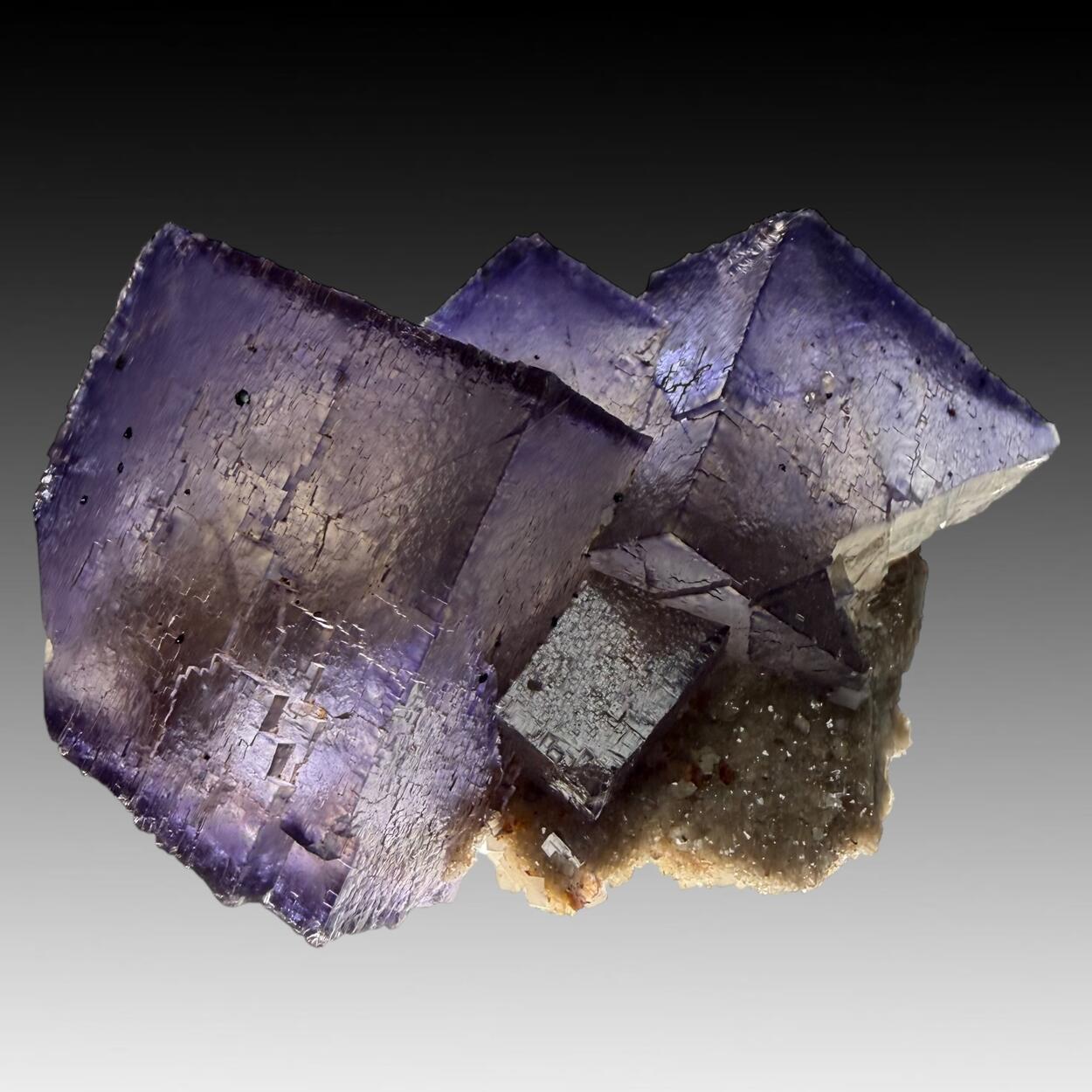 Fluorite On Dolomite