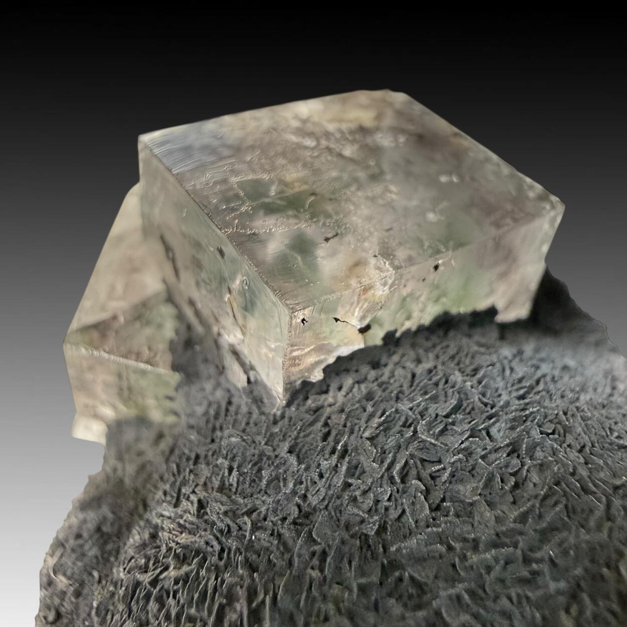 Fluorite On Siderite