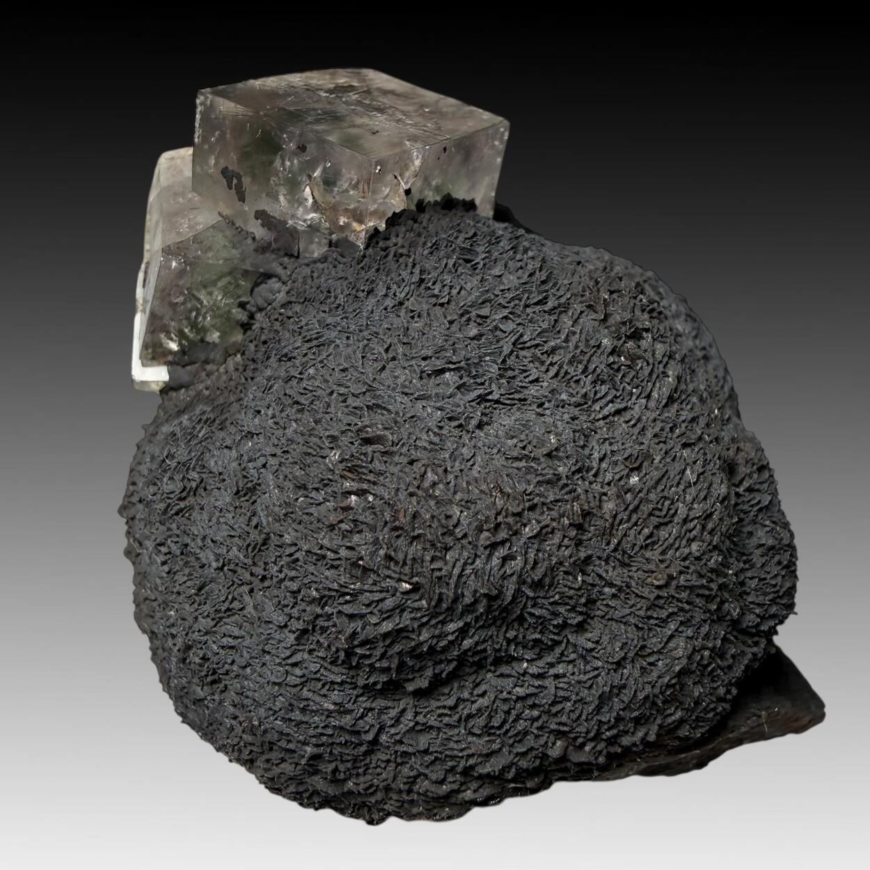 Fluorite On Siderite