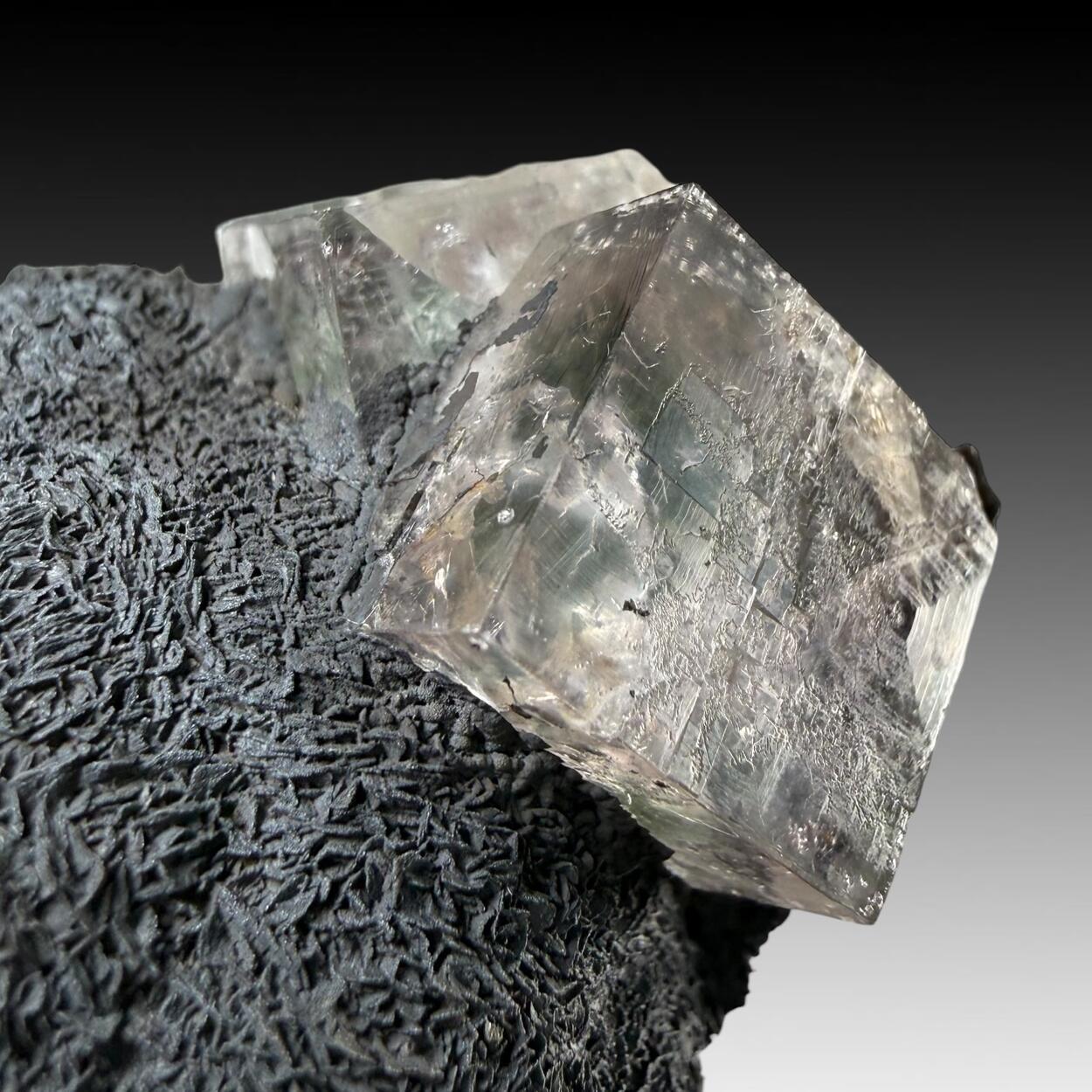 Fluorite On Siderite