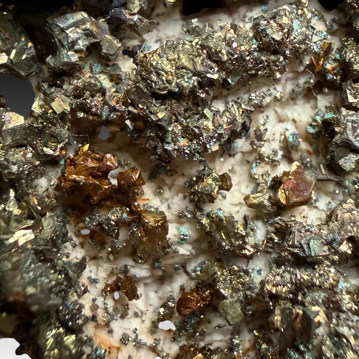 Chalcopyrite & Dolomite