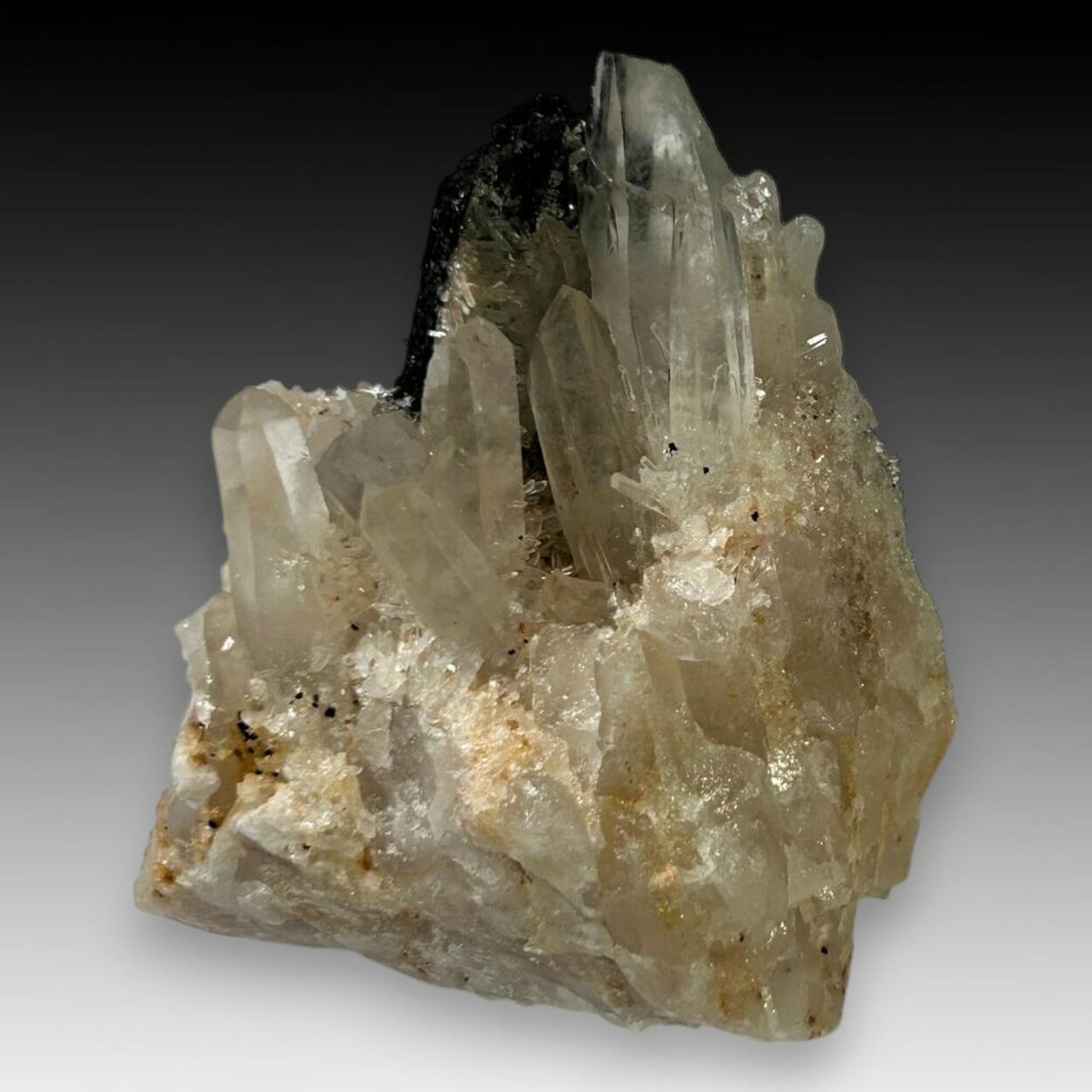 Hübnerite On Quartz