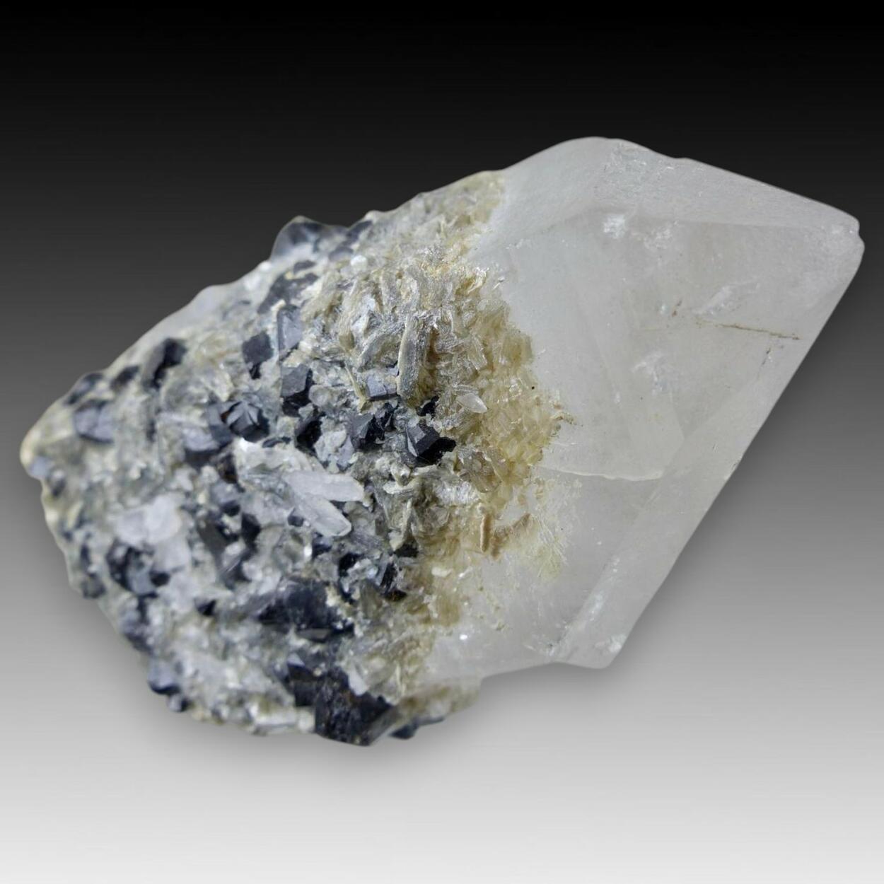 Cassiterite On Quartz