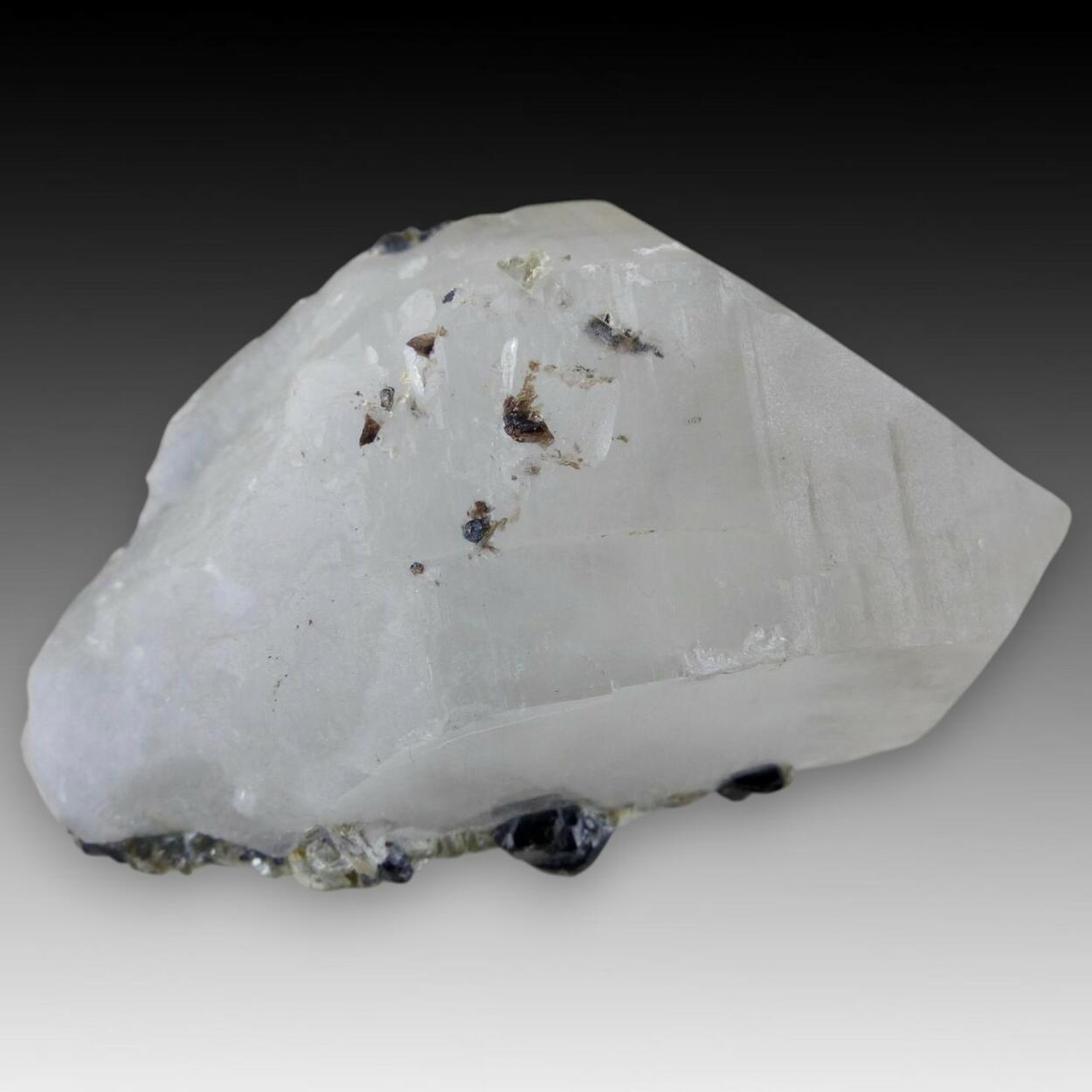 Cassiterite On Quartz