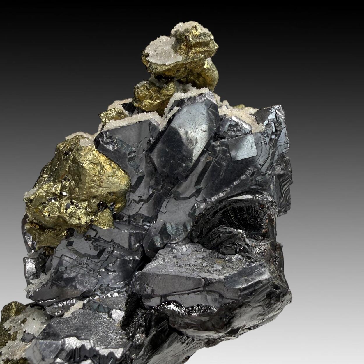 Galena Chalcopyrite Quartz & Sphalerite