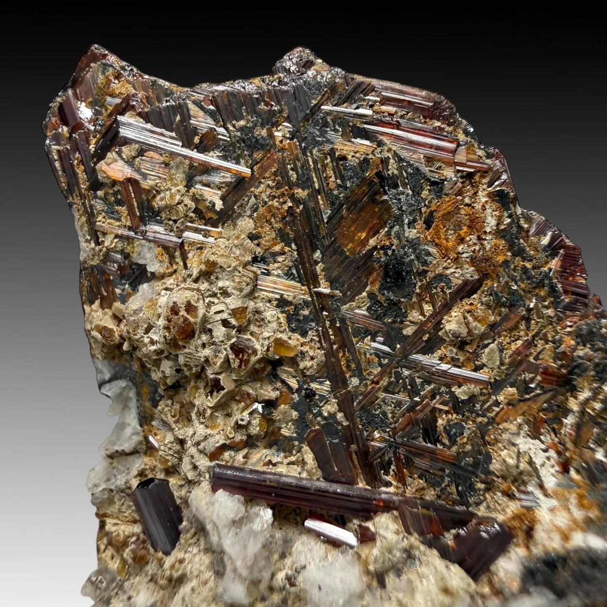 Rutile On Hematite