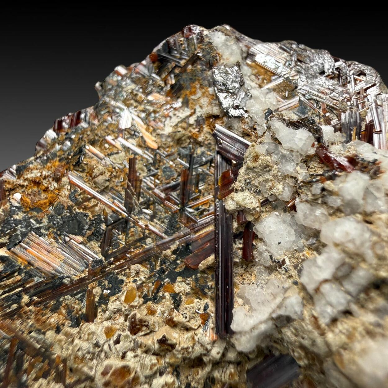 Rutile On Hematite