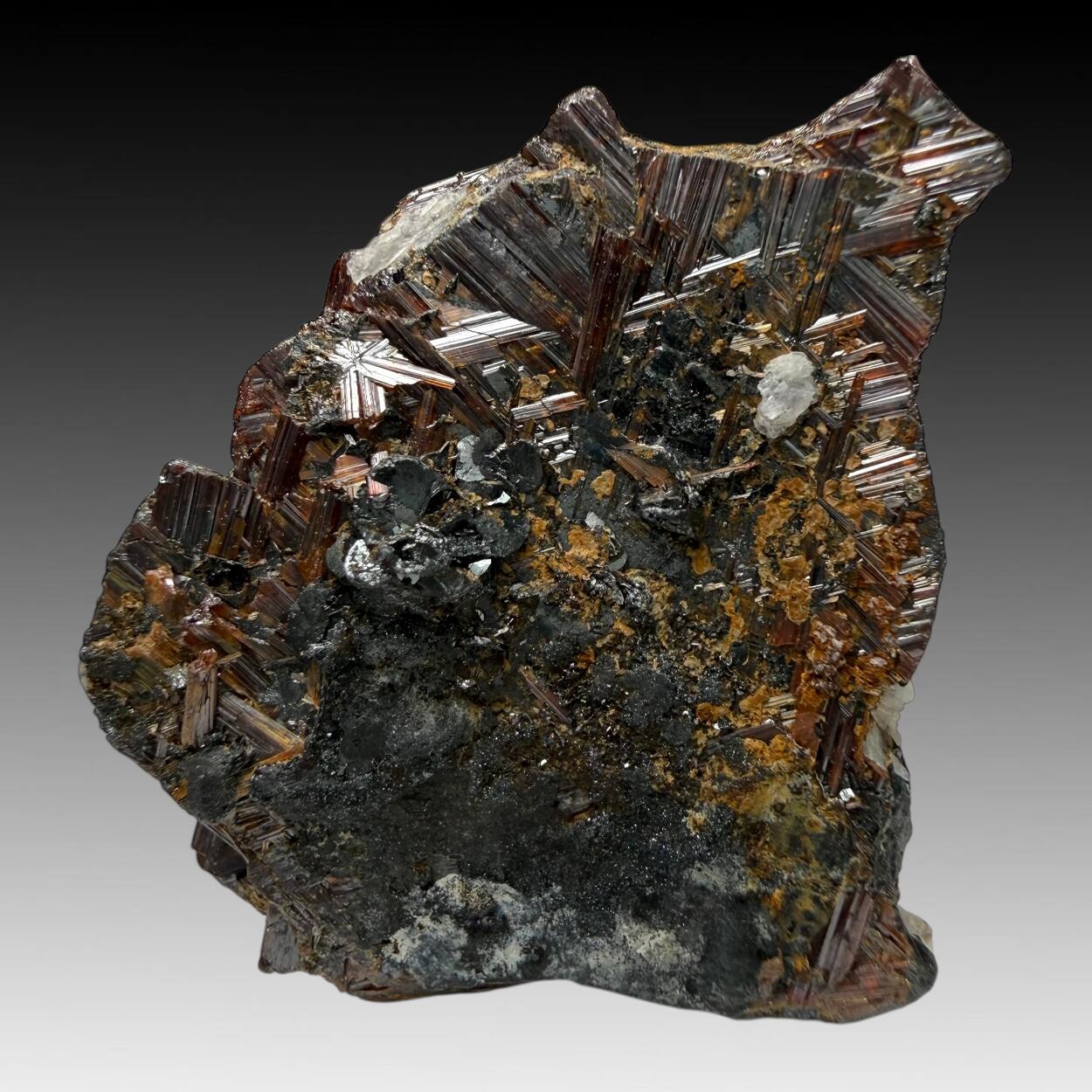 Rutile On Hematite