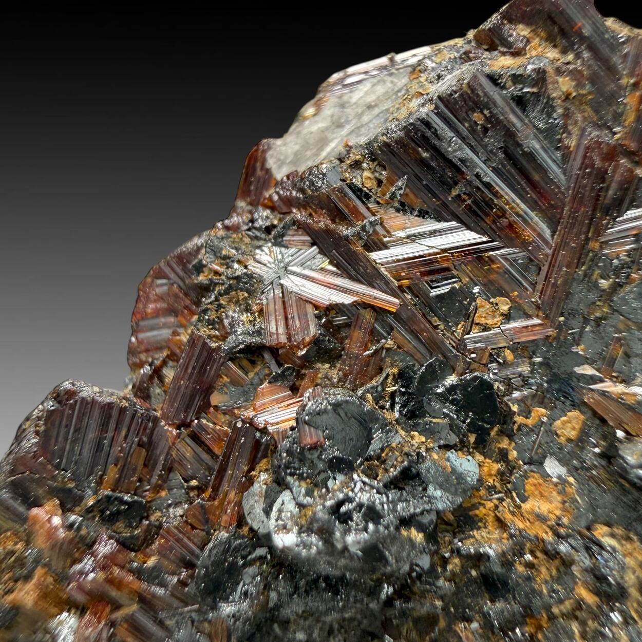 Rutile On Hematite