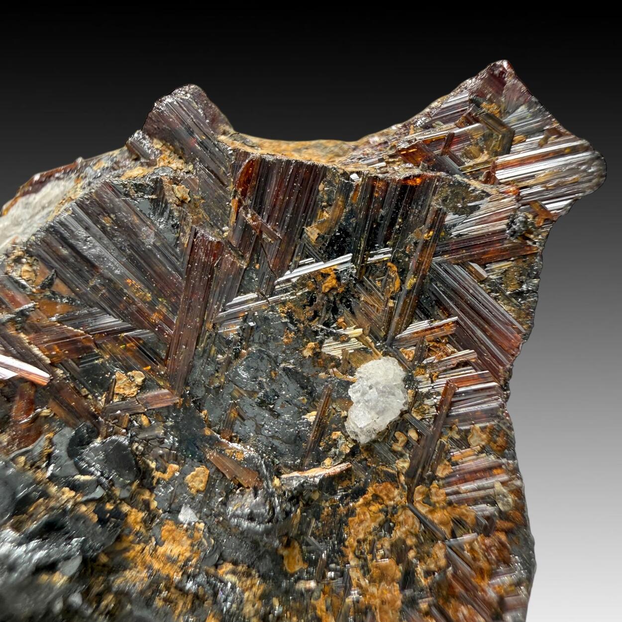 Rutile On Hematite