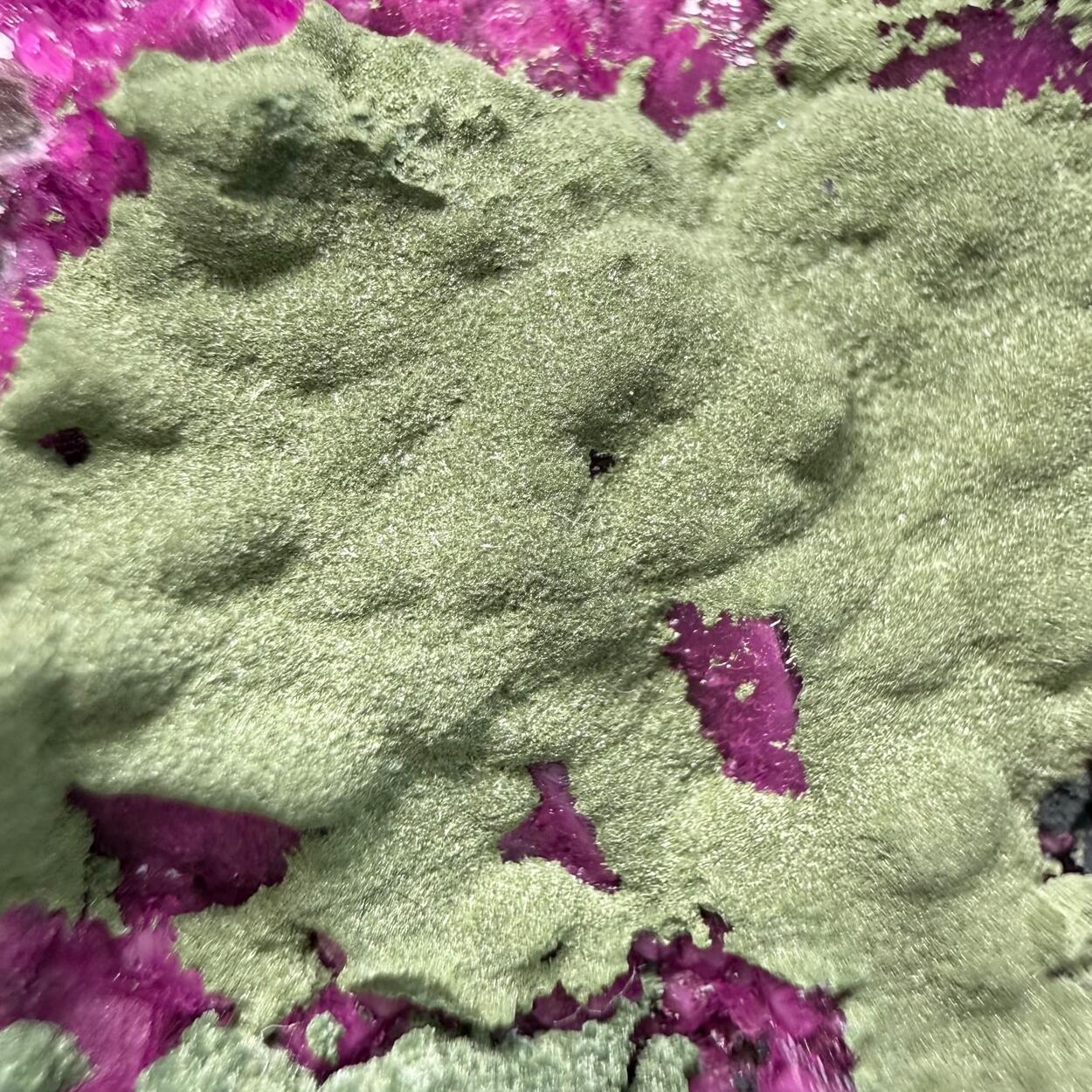 Kolwezite On Cobaltoan Calcite