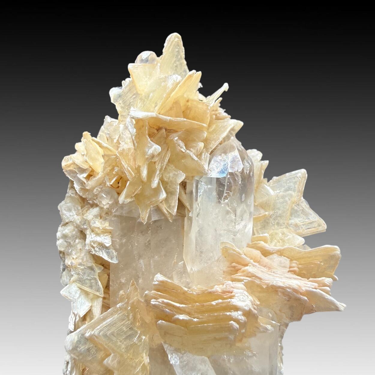 Star muscovite On Quartz