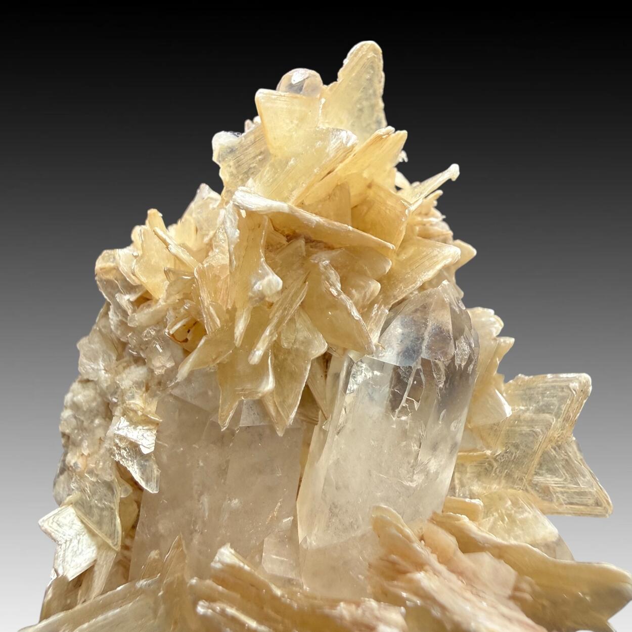 Star muscovite On Quartz