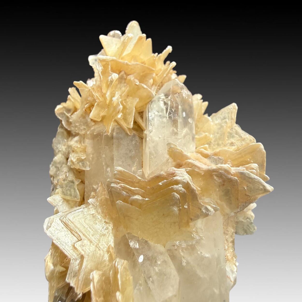 Star muscovite On Quartz