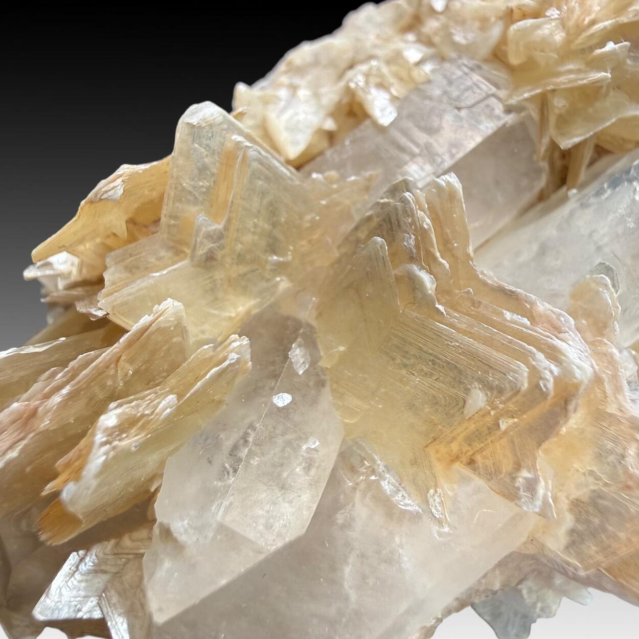 Star muscovite On Quartz