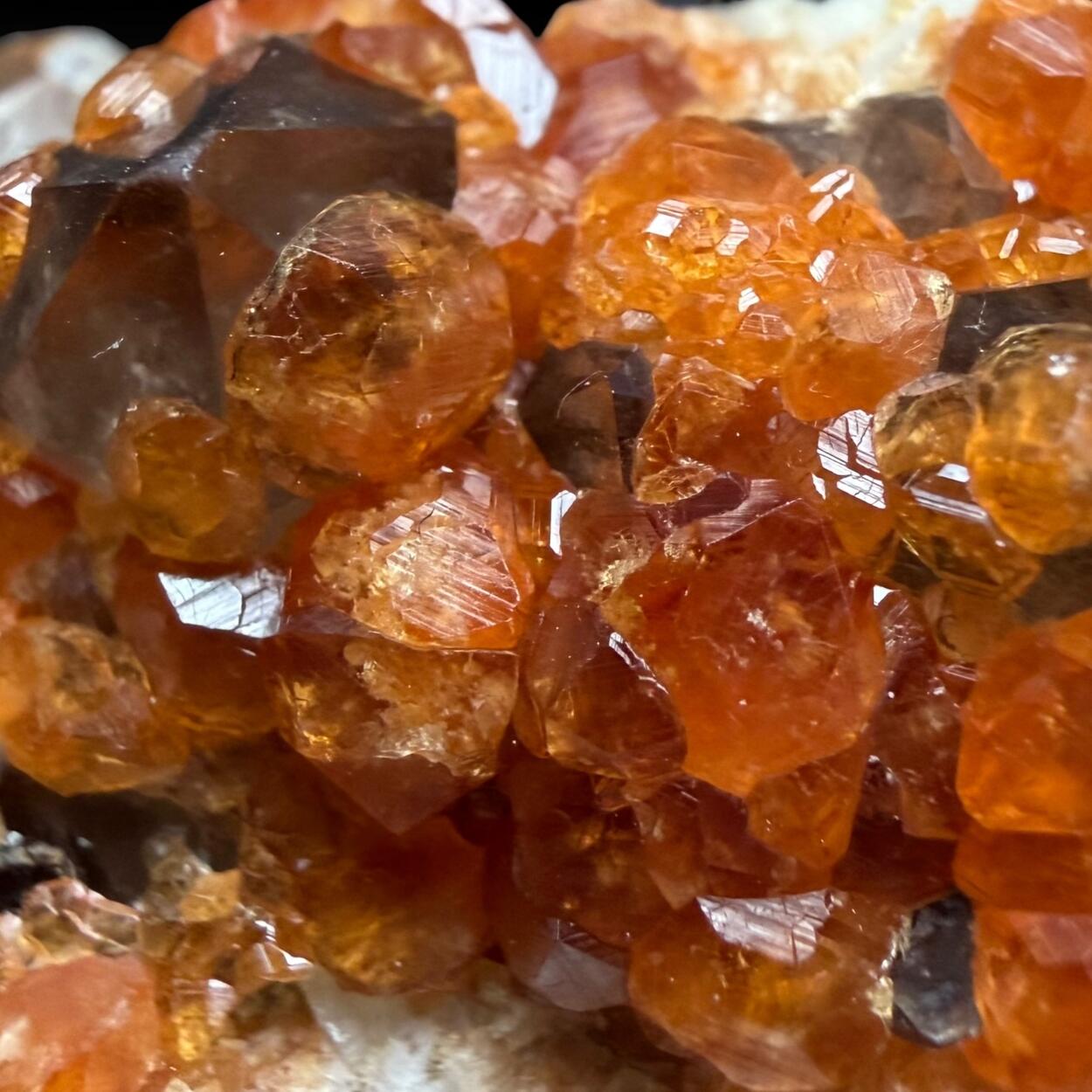 Spessartine & Smoky Quartz