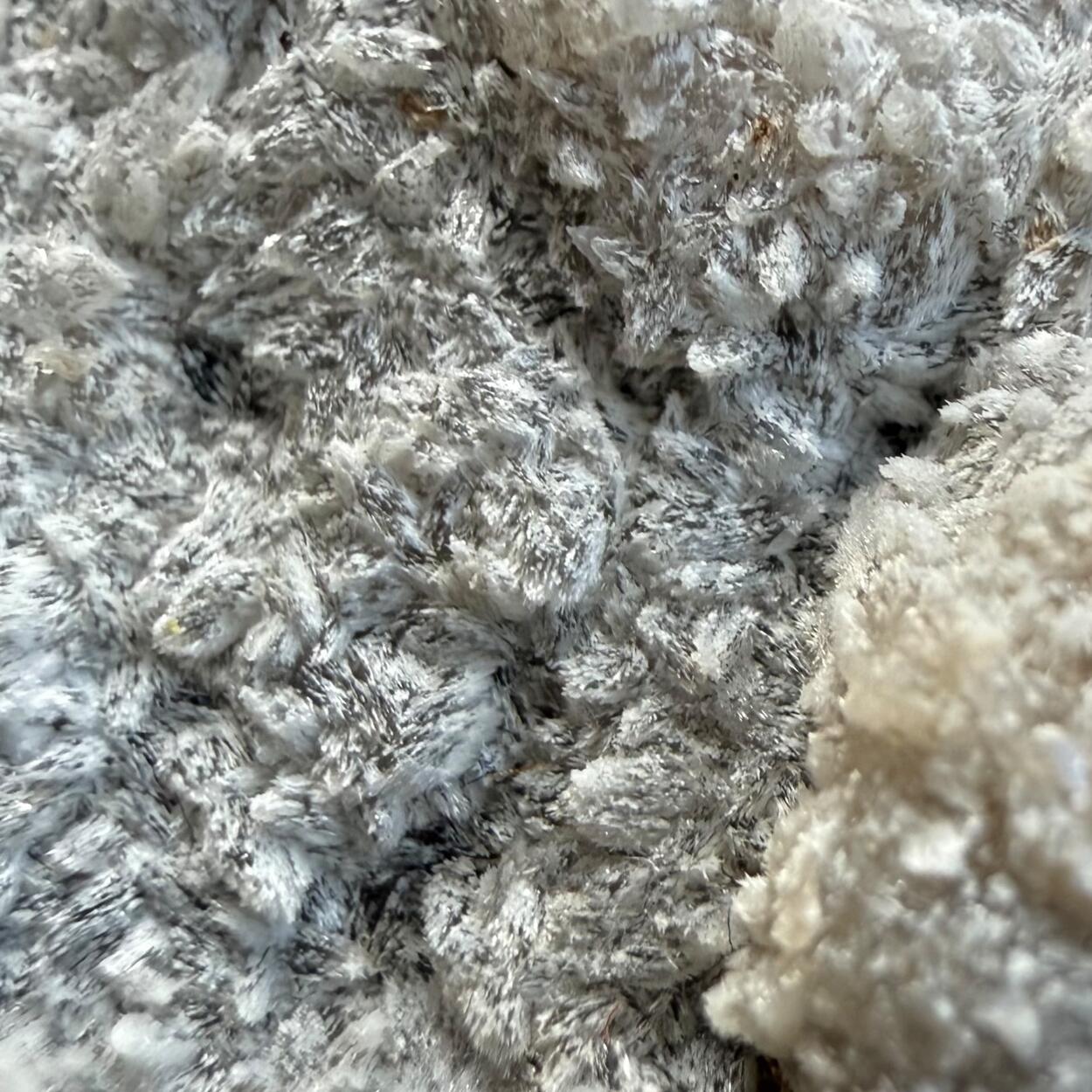 Strontianite On Calcite