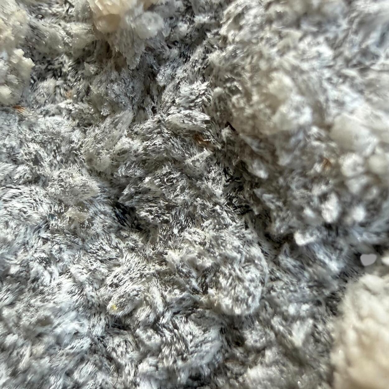 Strontianite On Calcite