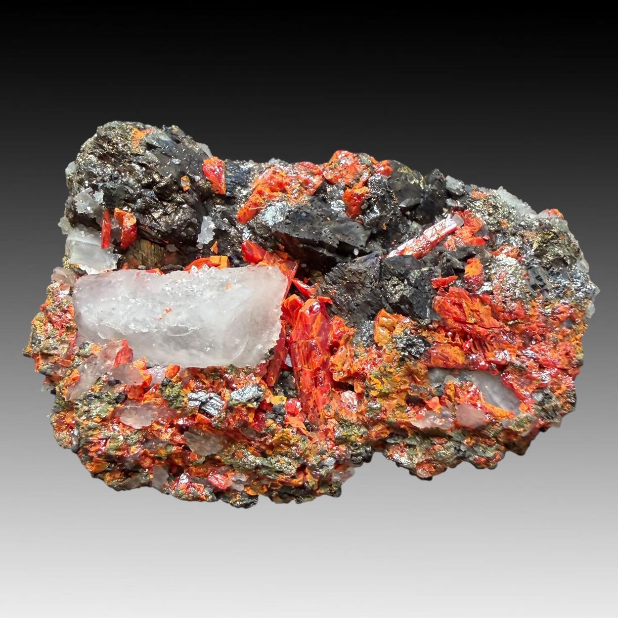 Realgar Sphalerite & Quartz