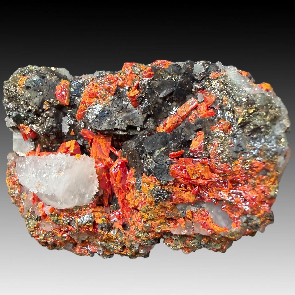 Realgar Sphalerite & Quartz