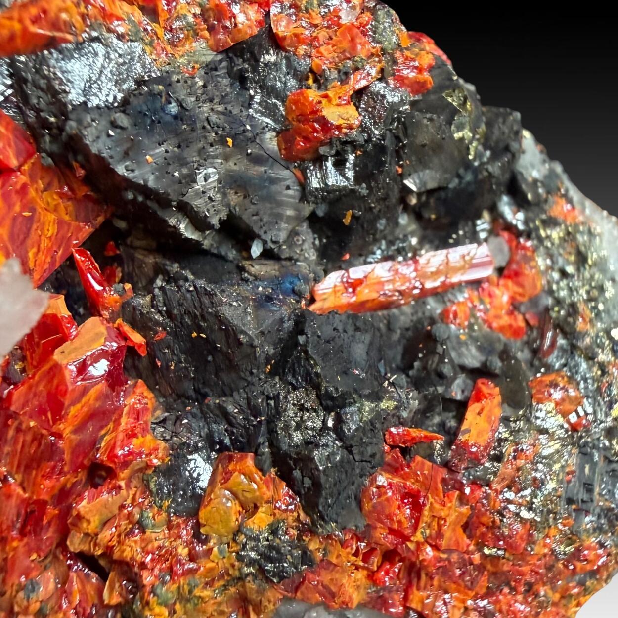 Realgar Sphalerite & Quartz