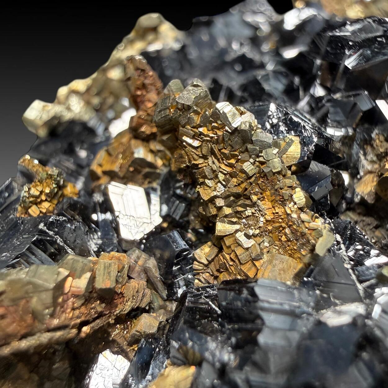 Pyrrhotite With Sphalerite & Pyrite Psm Pyrrhotite