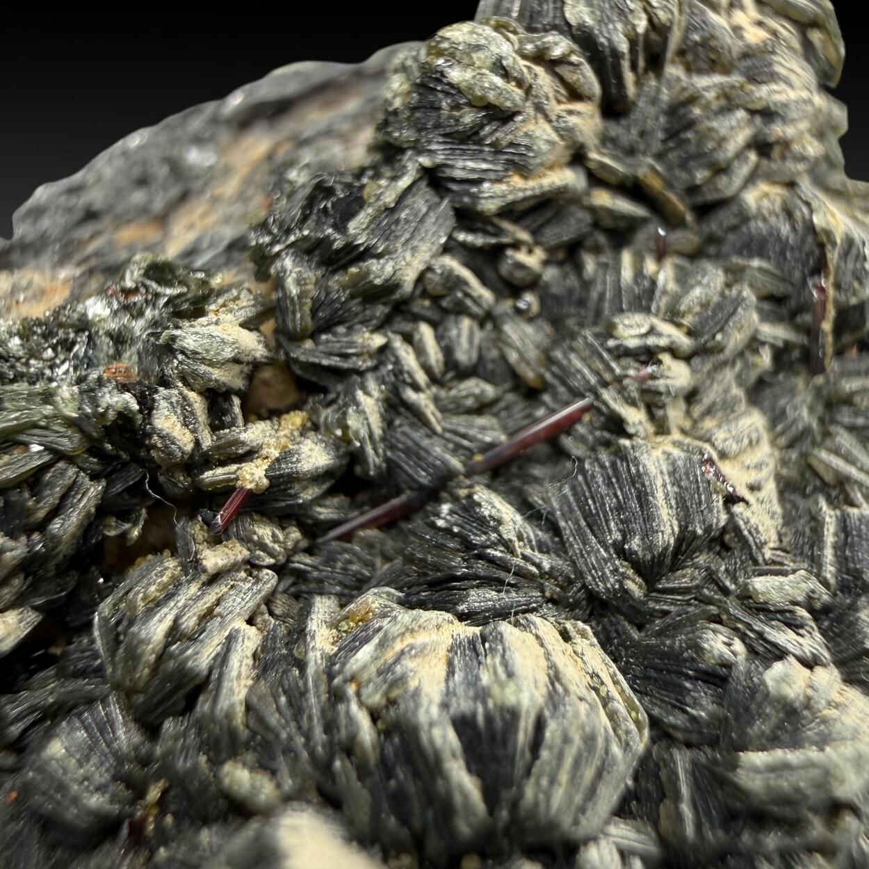 Clinochlore & Rutile