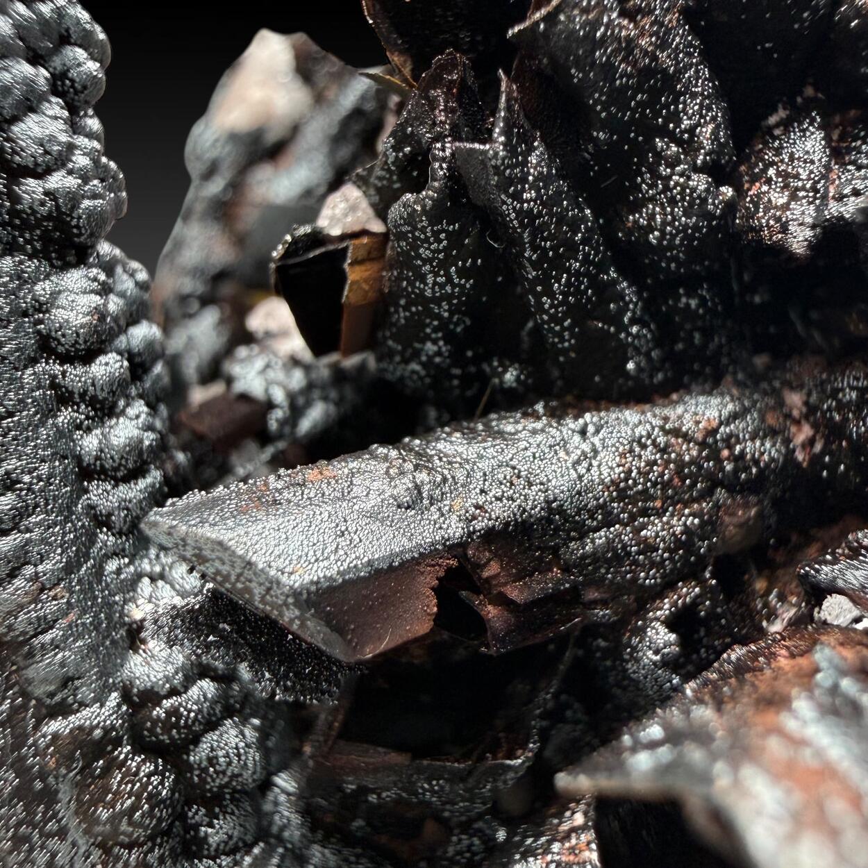 Goethite Psm Selenite With Calcite