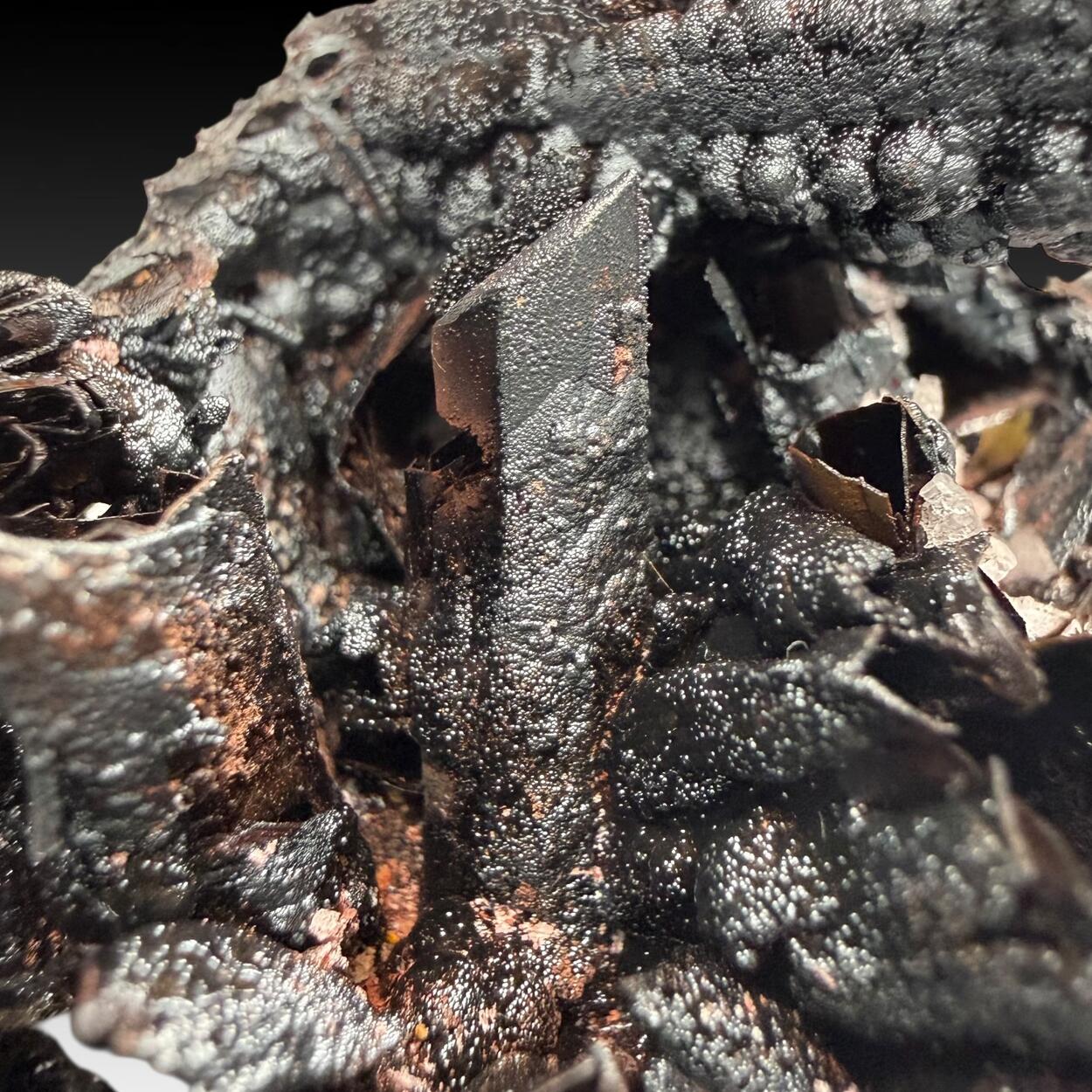 Goethite Psm Selenite With Calcite