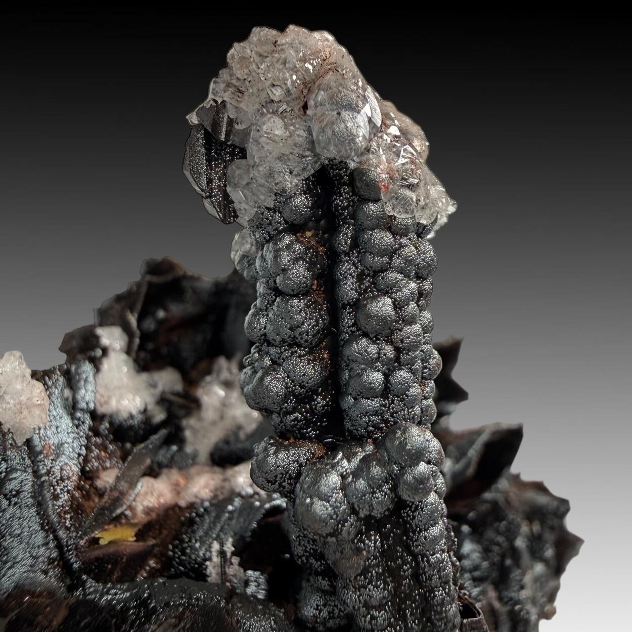 Goethite Psm Selenite With Calcite